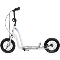 Trottinette HyperMotion Viva 16 Pouces – Grandes Roues Gonflables, Cadre Acier, Freins à Main, Charge 50 Kg – Pour Enfants Et Ados