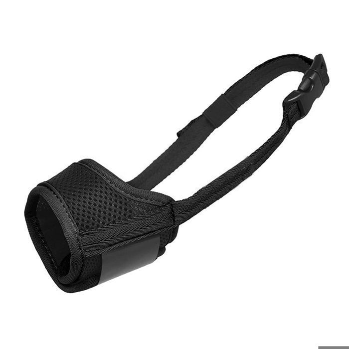 Muselière Cheval Réglable Nylon - Anti-morsure Petite/moyenne Taille Bleu/rouge/noir