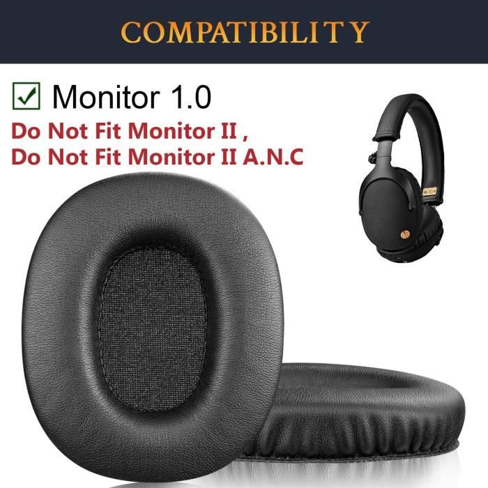 Jghcsz Coussinets D'oreille De Replaceent En Cuir Protéiné Pour Sony