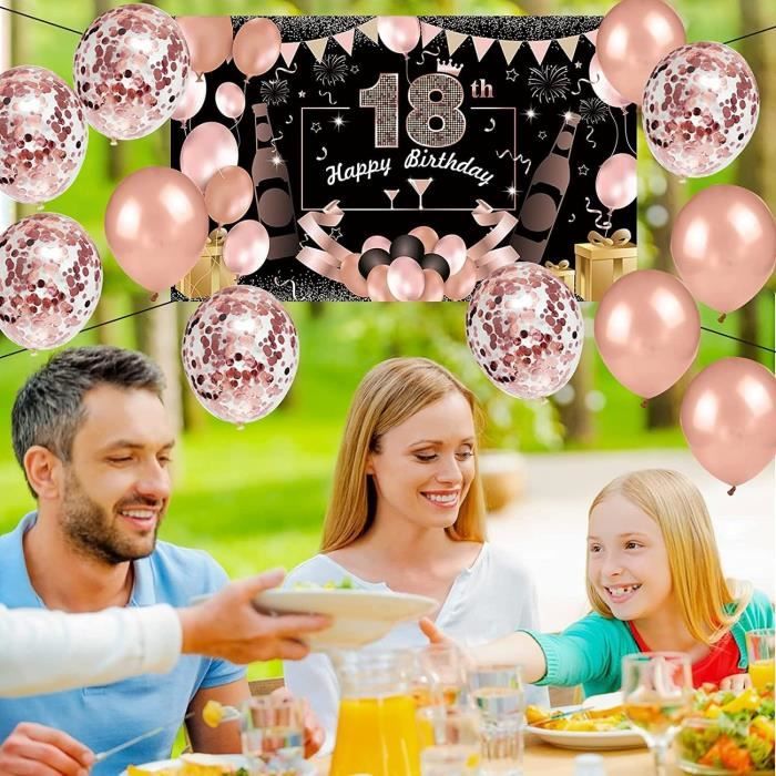 18 Ans Deco Anniversaire 18 Ans Joyeux Anniversaire Banni re Or Rose 18-ans-deco-anniversaire-18-ans-joyeux-anniversaire-banni-re-or-rose