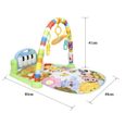 Tapis de jeu d'éveil pour bébé - YYiXing - Multicolore - Avec arche jouet - Effets sonores - Pile-3