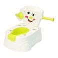 Chaise de formateur d'urinoir pot de toilette de formation de bébé sécuritaire pour enfants bleu-3