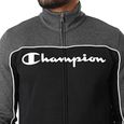 Survêtement Homme Champion Full Zip Suit Noir - Manches Longues Respirant Multisport Indoor-3