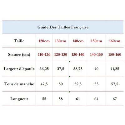 Blouson taille 50 outlet correspondance