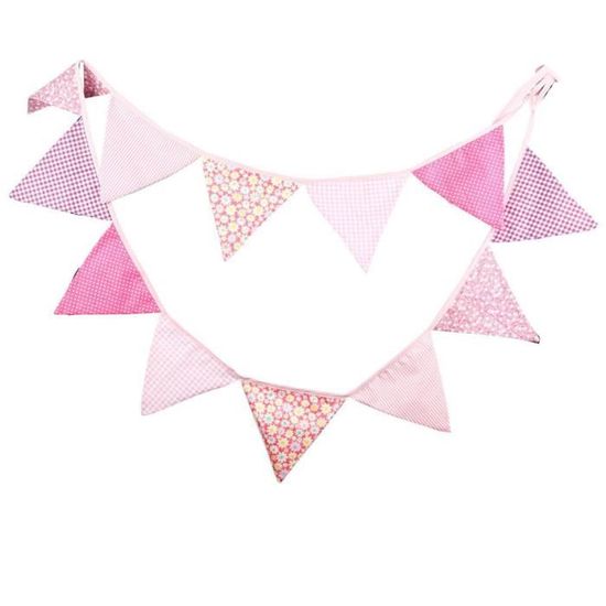 Rose Chaud Noir Blanc Shabby Chic Personnalisé Fête D'Anniversaire bunting Rose Chaud Noir Blanc Shabby Chic Personnalisé Fête D'Anniversaire bunting