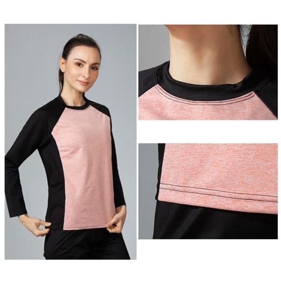 T-shirt Sport Femme Dos Creux – Maille Respirante, Séchage Rapide – Pour Running, Yoga, Fitness