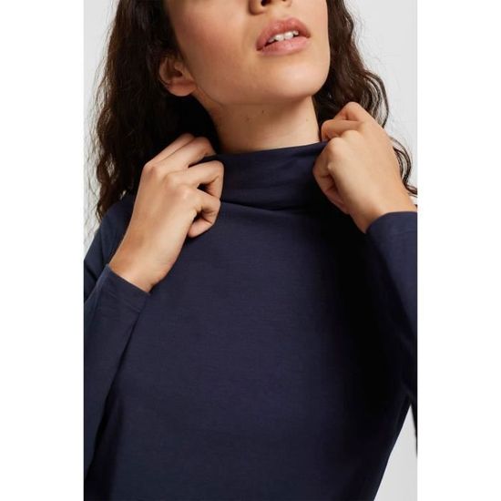 Polo manches longues femme esprit store