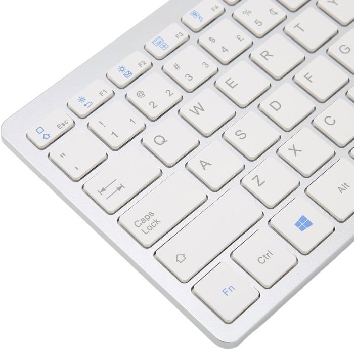Mini Clavier USB CUQI - Compact 7mm Pour PC, Raspberry Pi, PS3/PS4, Plug & Play