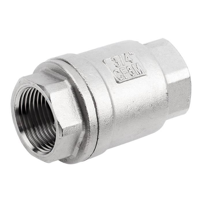 Lot De 2 Clapets Anti-retour Pour Air 8mm – Raccord Rapide Laiton Nickelé/PBT – Pour Compresseur, Pompe, Ligne D'air