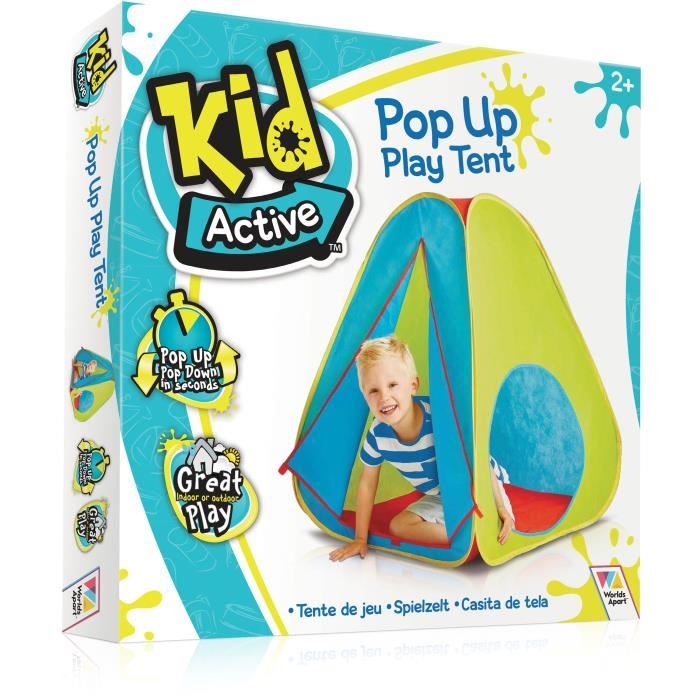 Jeu De Construction Cabane Enfant Relaxdays - 85 Pièces, Tiges Et Boules, Pour Tentes Et Igloos