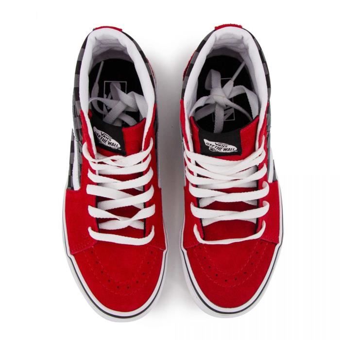 Vans hot sale montante carreaux