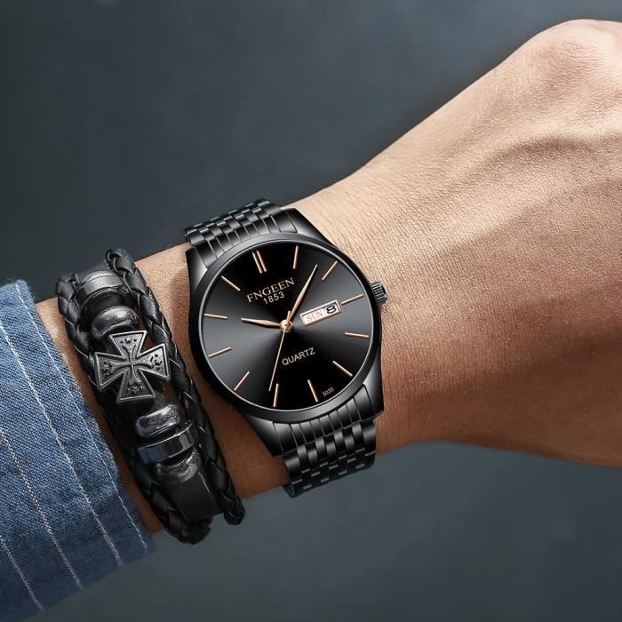 Rmega montre sales homme ultra mince
