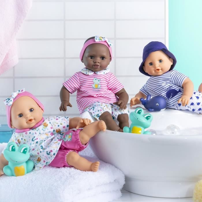 Mon Premier Poupon COROLLE Bebe Bain Oceane 30 cm jouet de bain senteur de vanille des 18 mois Cdiscount Jeux Jouets