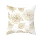 Housse De Coussin Avec Fermeture éclair Invisible Housse De Coussin En Polyester Imprime Plantes Dorees Pour Canape Ou Voiture Avec Fermeture Eclair Invisible 45 7 X 45 7 Cm Achat Vente Housse De Coussin Cdiscount