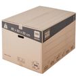 Lot de 10 cartons de déménagement XXL 240L - 80x60x50 cm - Made in France - Pack & Move-0