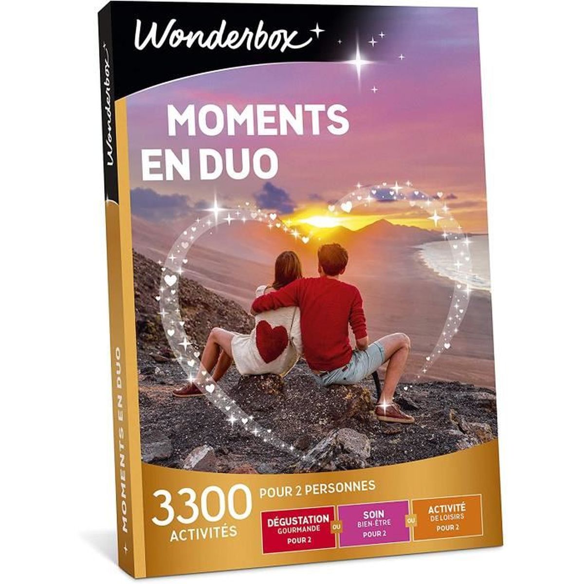 Coffret cadeau - MOMENTS EN DUO – idée cadeau- 3300 activités à