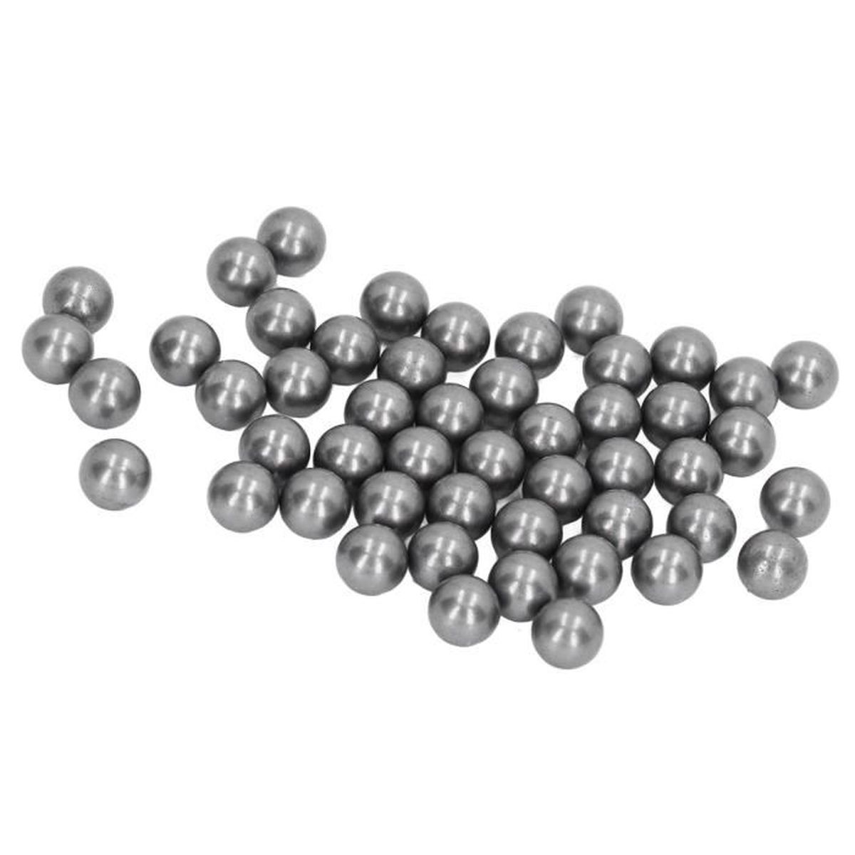 KEM Billes de roulement en acier 10 mm 500Pcs Billes de Roulement en Acier Petites Précises