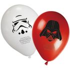 PROCOS Lot de 8 ballons Star Wars - Noir - Enfant - Garçon - Ballon classique - Hélium - Pompe à pied