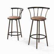 Tabouret De Bar En Hêtre Massif - Hauteur 80cm, Plateau 30cm | Style Pub, Noyer, Capacité 100kg