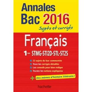 Annales Bac Stmg 2019 Achat Vente Pas Cher