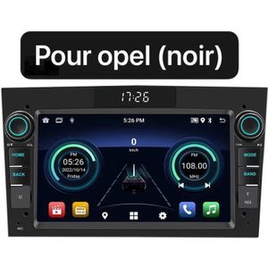 INSTALLATION AUTORADIO Autoradio Android 12 GPS BT Pour Opel Corsa C/D Za