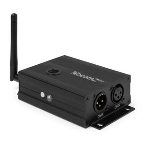UKing Contrôleur DMX Sans Fil avec Boîtiers, émetteur/Récepteur DMX512