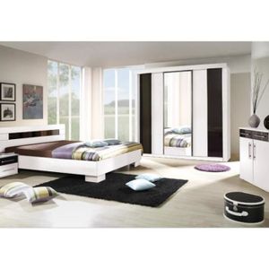 Chambre A Coucher Adulte Complete 140x190 Achat Vente Pas Cher