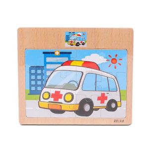 PUZZLE Ambulance - Puzzle de circulation des animaux de d