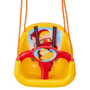 Siege Bebe Vert Et Orange Baby K Pour Portique 1 90 A 2 50m Trigano Cdiscount Jeux Jouets