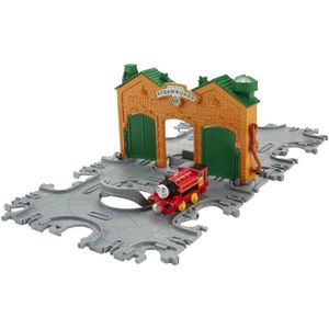 CIRCUIT Fisher Price Thomas et ses Amis Take-n-Play Steamworks avec diecast Victor