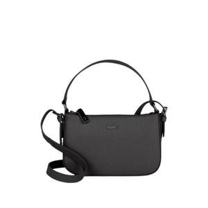 Lacoste Sac Cabas Toile PVC Femme, Bandouliere, Bleu (Eclipse), 14x29.5x35  cm (W x H x L) pas cher