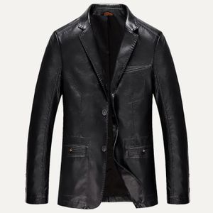 Blazer cuir homme pas cher Outlet