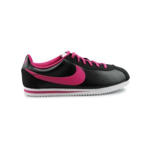 nike cortez leather noir