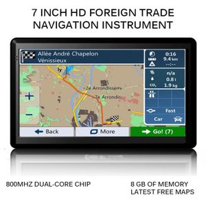 GPS AUTO 7 pouces voiture GPS Navigation Truck Navigator 8G