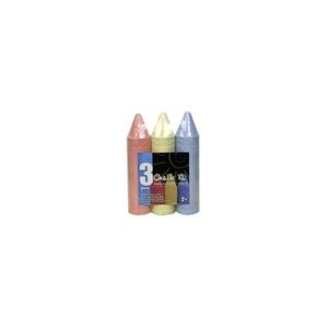 36 Craies De Trottoir Géantes – Seau Transparent, Couleurs Assorties, Dessin Partout !