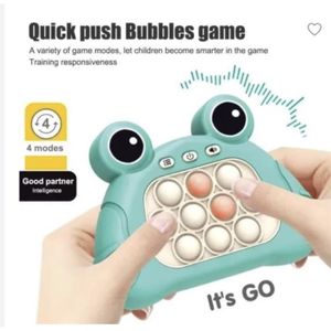 Console de jeu à poussée rapide, appuyez rapidement sur Pop, jouets  d'anxiété avec des bulles à presser, jouets sensoriels pour N°1 - Cdiscount  Jeux - Jouets