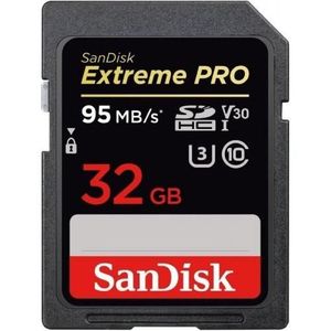 CARTE MÉMOIRE SANDISK Extreme Pro Sdhc Uhs-I 32Gb