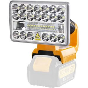 Pour DEWALT - Lampe de travail à Led 12w 14.4V 18V, lampe de  poche'extérieur, batterie au lithium, pour DEWAL - Cdiscount Bricolage