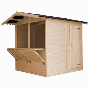 KIOSQUE - GAZEBO Kiosque en bois 4 m2 - TIMBELA M149 - Construction