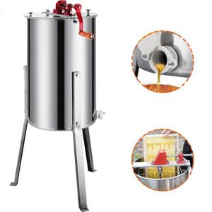 2/3/4  Cadre en Acier Inoxydable Extracteur de miel Apiculture Ruche outil 