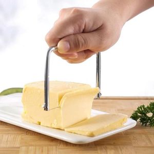 Fil dacier pratique et pratiquehaute qualité outil de coupe de fromage en bois trancheur de fromage respectueux de lenvironnement outils de planche à découper au beurre 