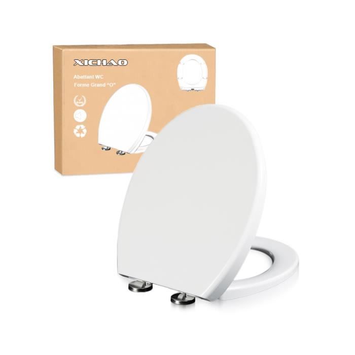 Abattant wc toilette 38 cm x 35 cm - Cdiscount