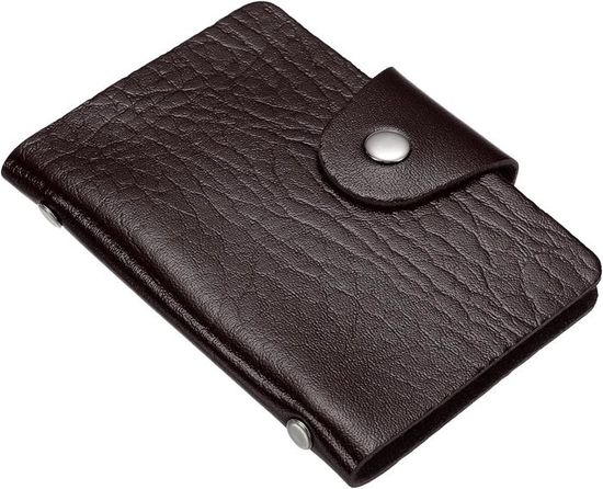 Porte-cartes Fintie - Tissu Avec Fermeture Magnétique - Capacité 15-30 Cartes - 9.9x5.99cm