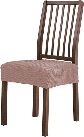 Tiamu Housse De Chaise De Bureau Extensible Amovible - Protection Fauteuil Pivotant Noir