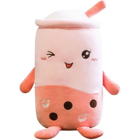 Bubble Tea Peluche,Fraise Matcha Farcies Poupées Thé Au Lait Doux Bubble Tea Peluche,Fraise Matcha Farcies Poupées Thé Au Lait Doux