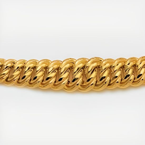 Bracelet maille américaine or auchan Clearance