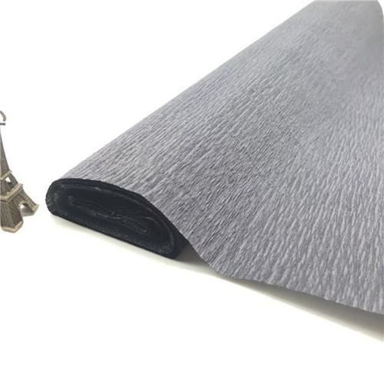 Blanc-Rouleau De Papier Crêpe Noir Pour Emballage Cadeau, Fleurs