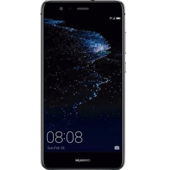 Smartphone - Huawei - P10 Lite - Double SIM - 32 Go - Noir - Lecteur d'empreintes digitales