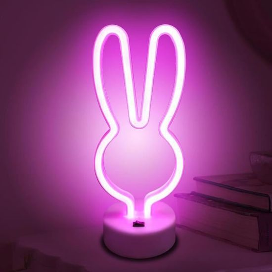 Lampe Néon LED "Hello" Décorative - 30.5x21.5 Cm, USB Ou Piles, Pour Chambre, Bar, Ambiance - Couleurs Changeantes