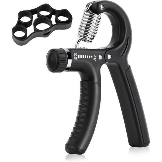 Hand Grip Musculation HAND GRIP,Rose--Musculation Tendeur De Doigts Exercice D'Avant Bras De Pompe Musculation